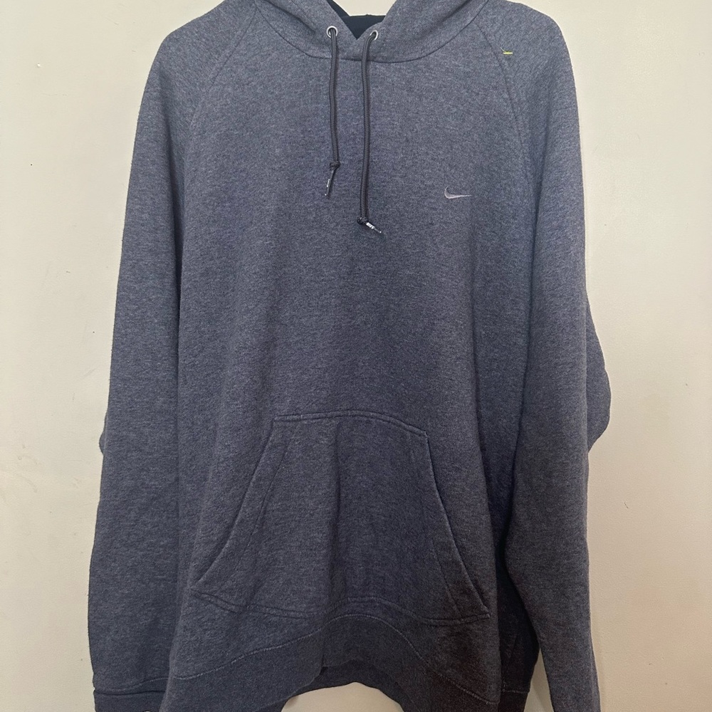 COPY - NIKE ATHLETIC DEPT. Hoodie Sweatshirt Men’s XL Grey Sewn Logo Grey